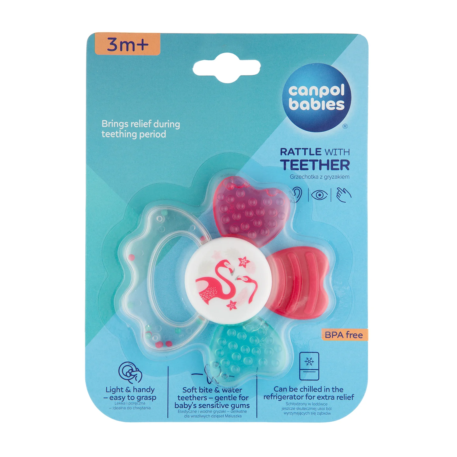 Canpol Babies grzechotka z gryzakiem wodnym 56/146, 1 szt.