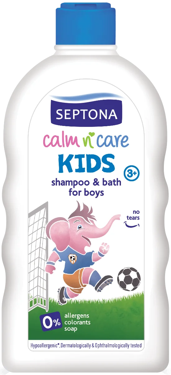 Septona szampon i płyn do kąpieli dla chłopców, 500 ml