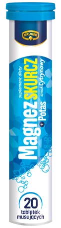 Krüger Vital Power Magnez Skurcz+Potas 20 tabletek musujących