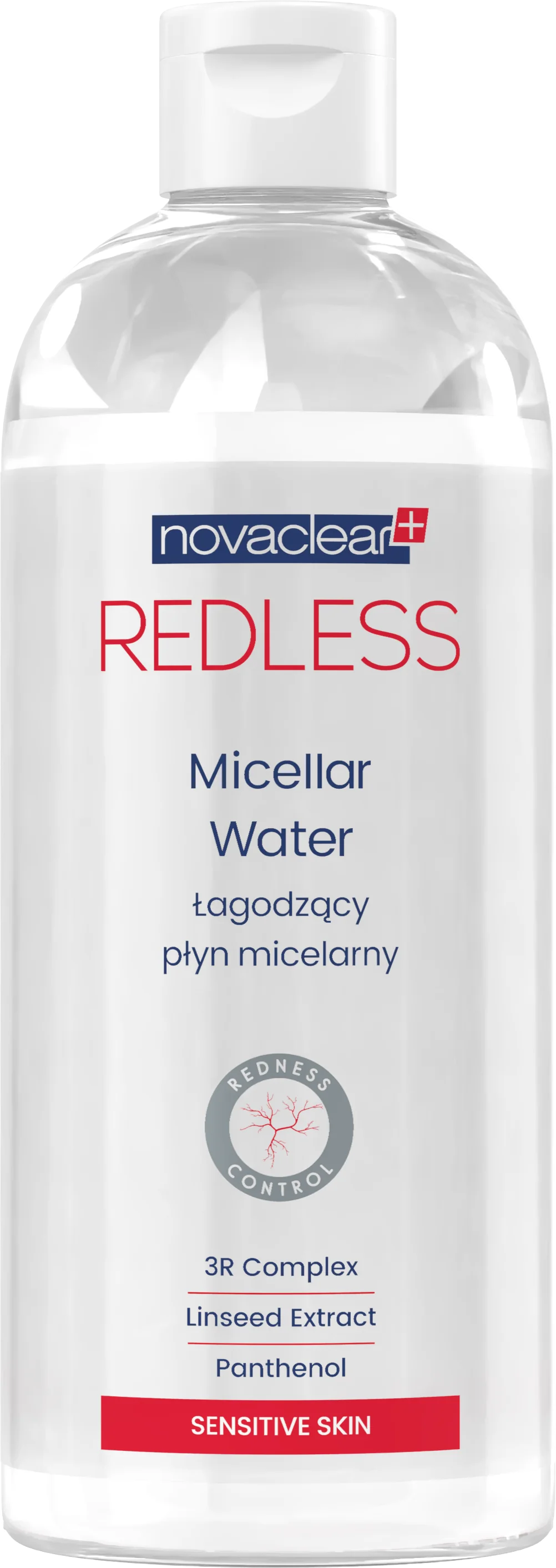 Novaclear Redless łagodzący płyn micelarny, 400 ml