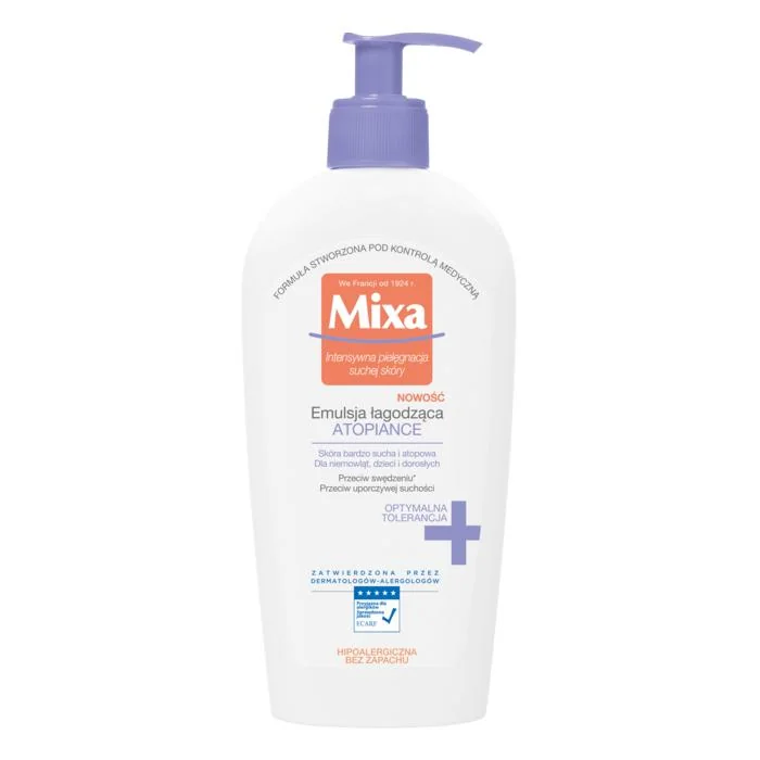 Mixa Baby Atopiance emulsja łagodząca do twarzy i ciała, 400 ml