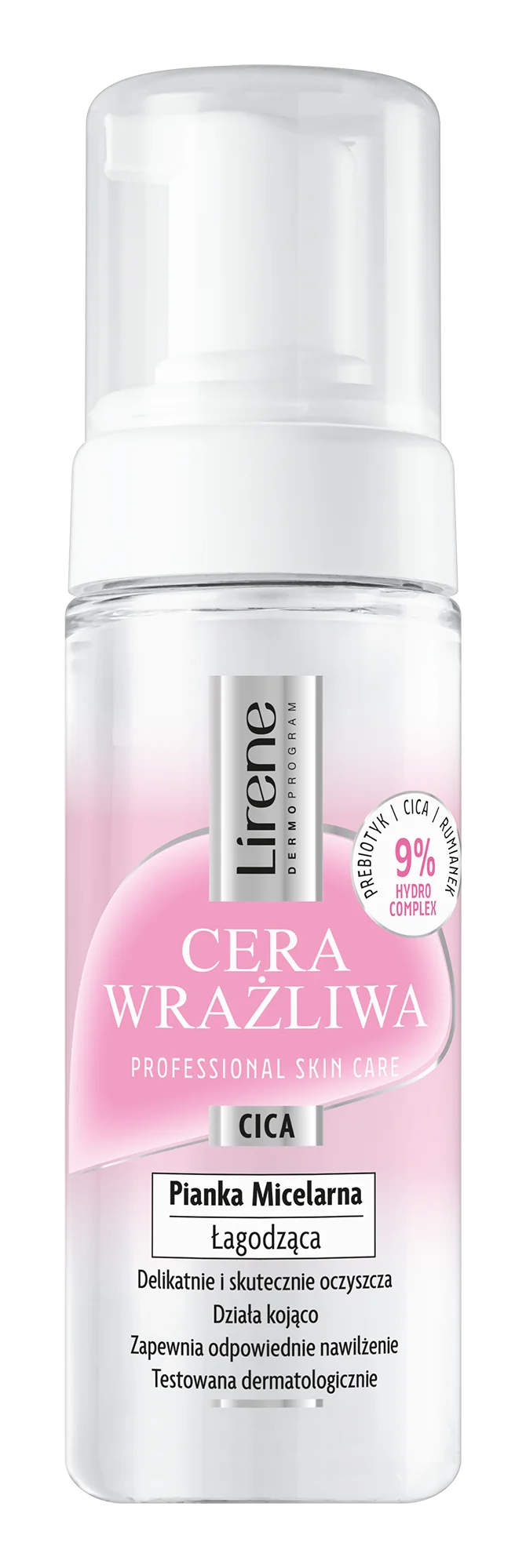 Lirene Cera Wrażliwa pianka micelarna, 150 ml