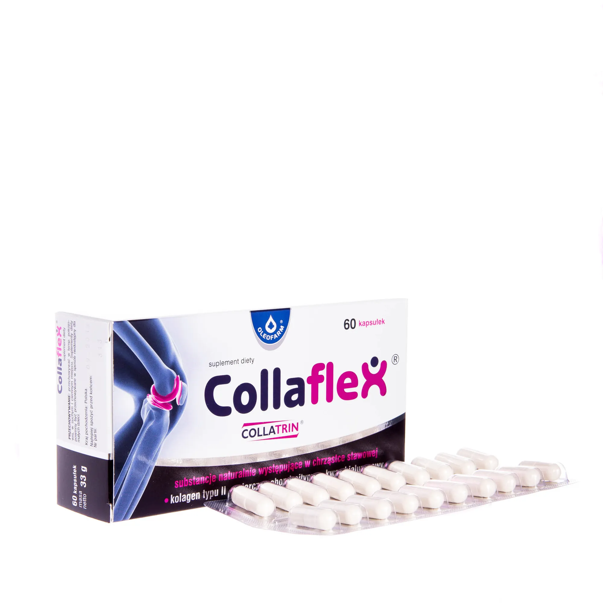 CollafleX suplement diety, 60 kapsułek 