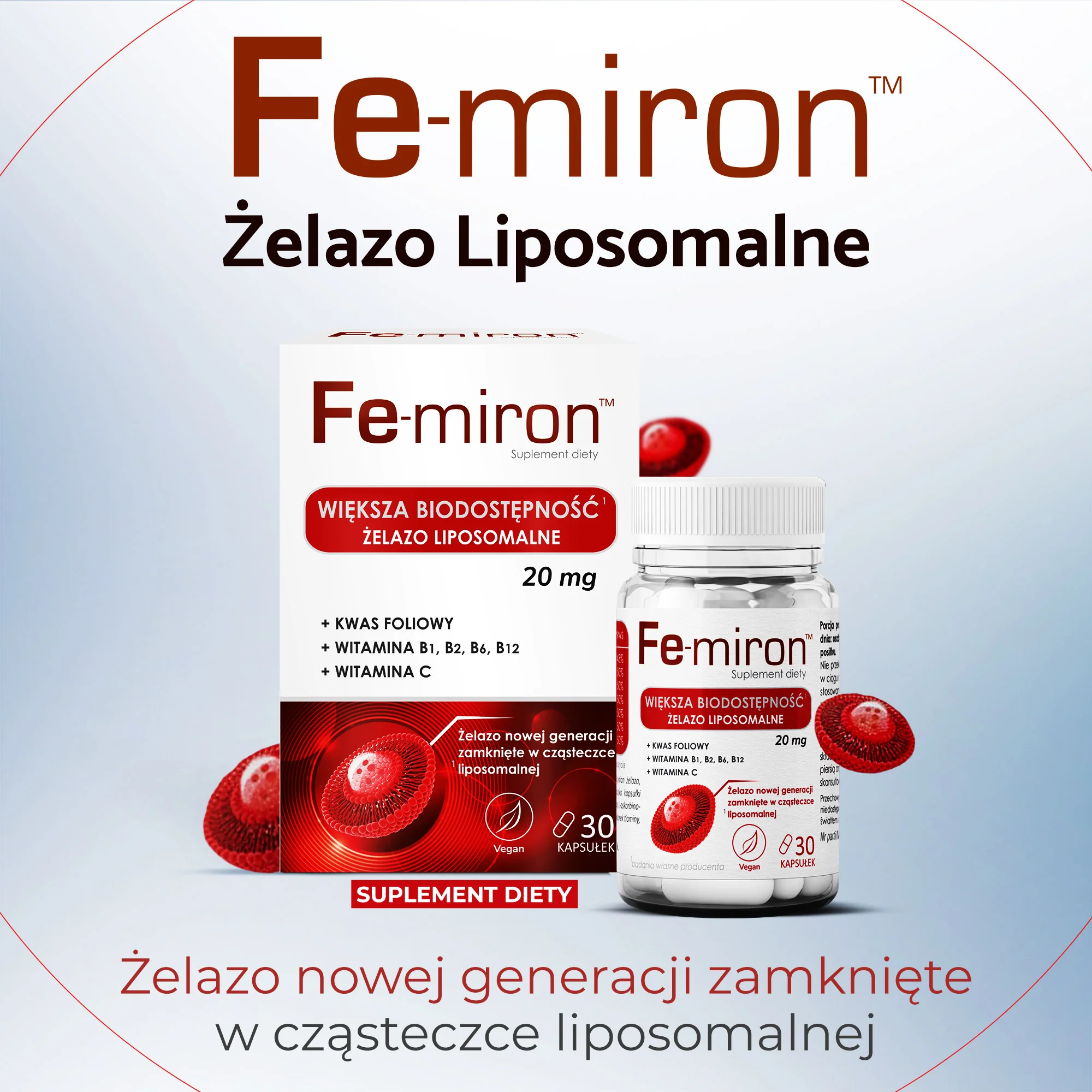 Domowa Apteczka Fe-miron 30 kapsułek
