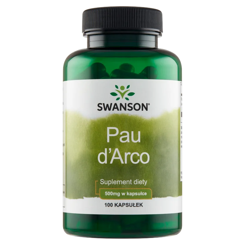 Swanson Pau d`Arco 100 kapsułek