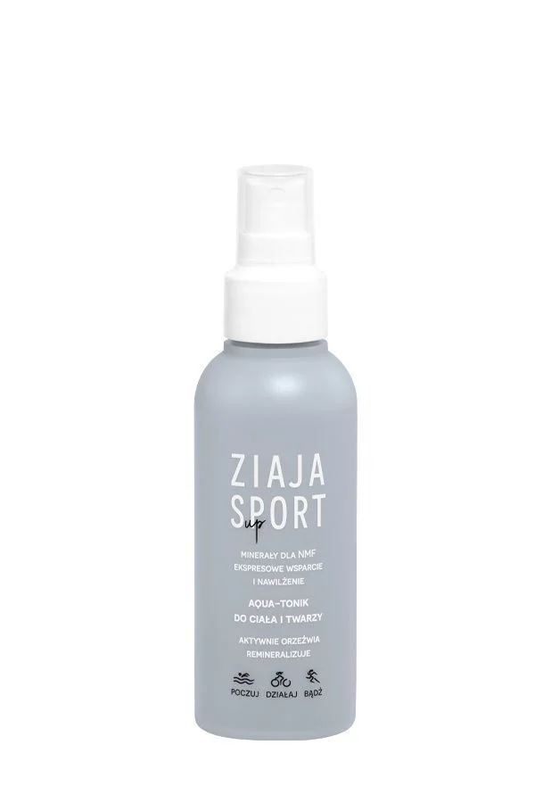 Ziaja Sport aqua – tonik do ciała i twarzy, 120 ml