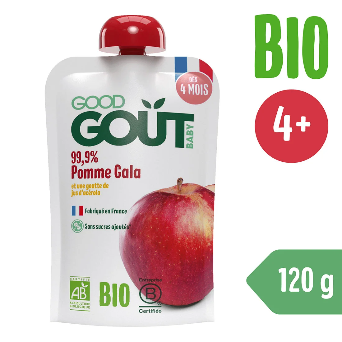 Good Gout BIO jabłko Gala, 120 g