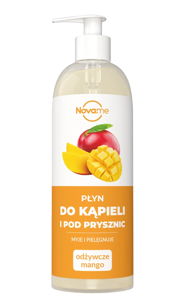 Novame Odżywcze Mango płyn do kąpieli i pod prysznic, 500 ml