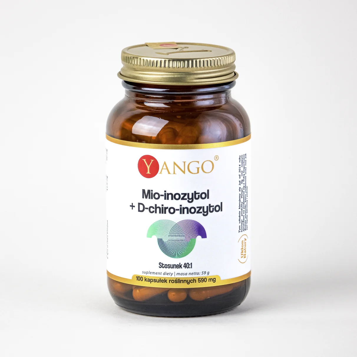 Yango Mio-inozytol + D-chiro-inozytol 100 kapsułek