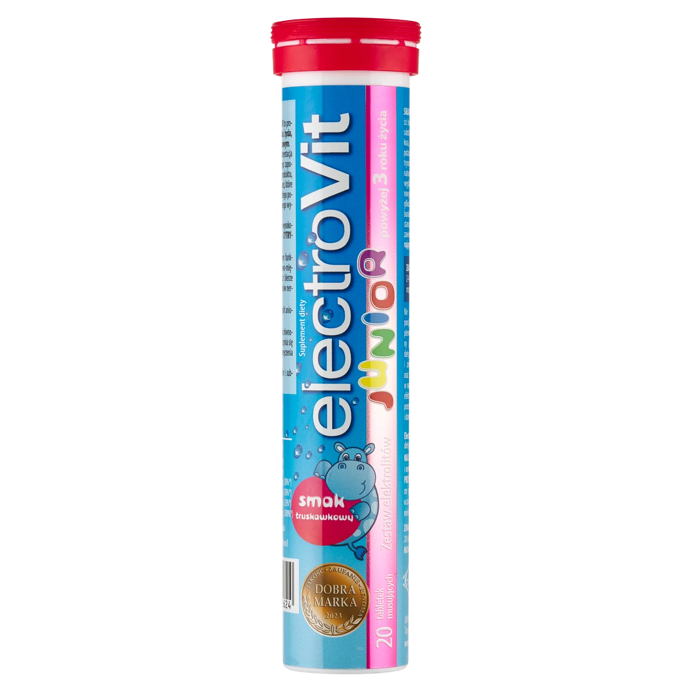 Activlab Pharma ElectroVit Junior truskawka, 20 tabletek musujących