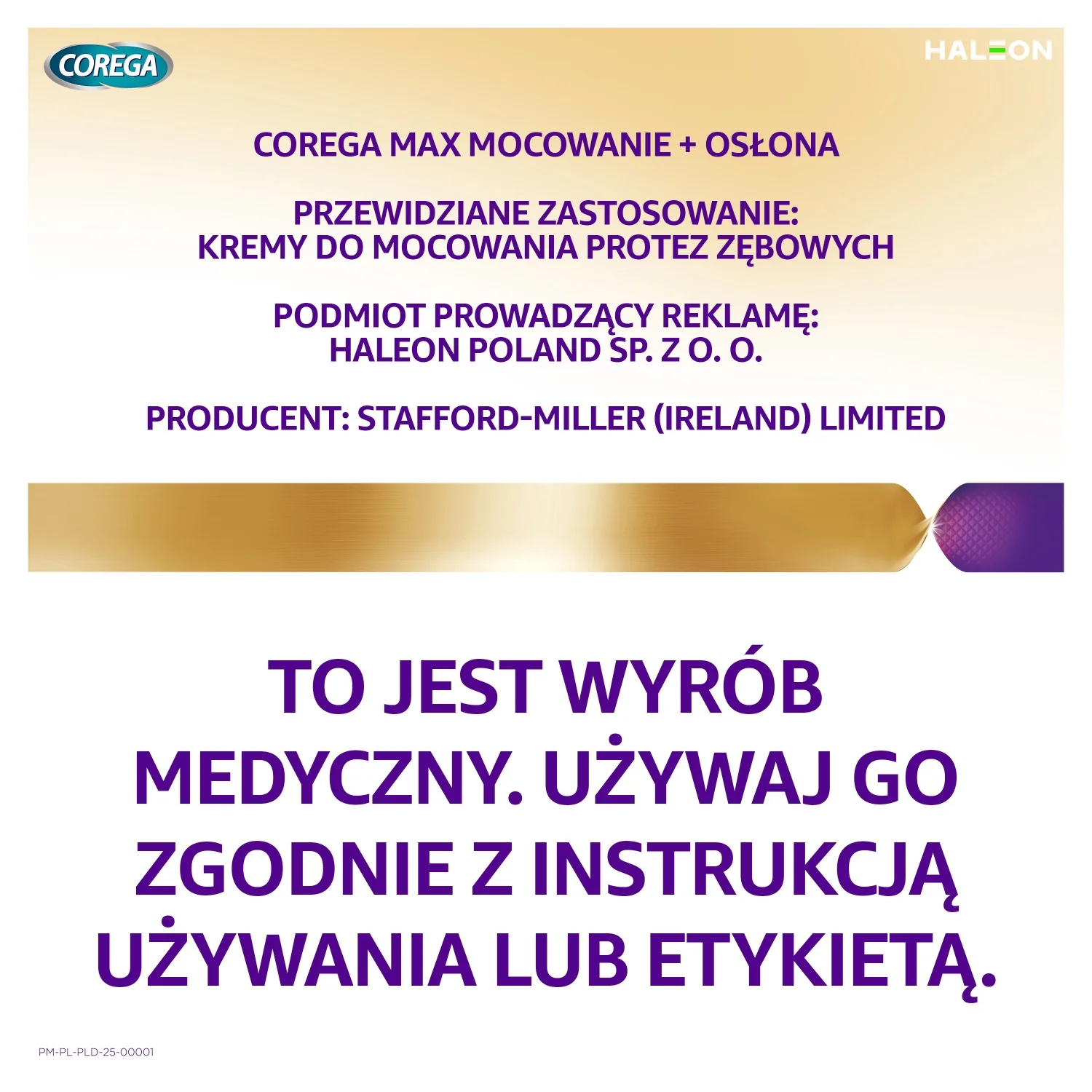 Corega Max Osłona krem mocujący do protez zębowych, smak neutralny, 40 g
