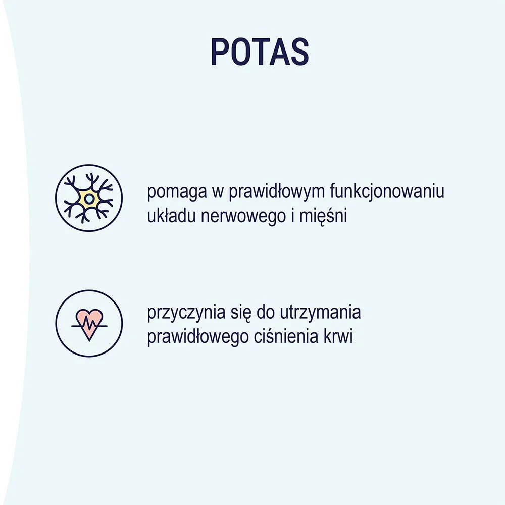 Naturell Potas organiczny 100 tabletek