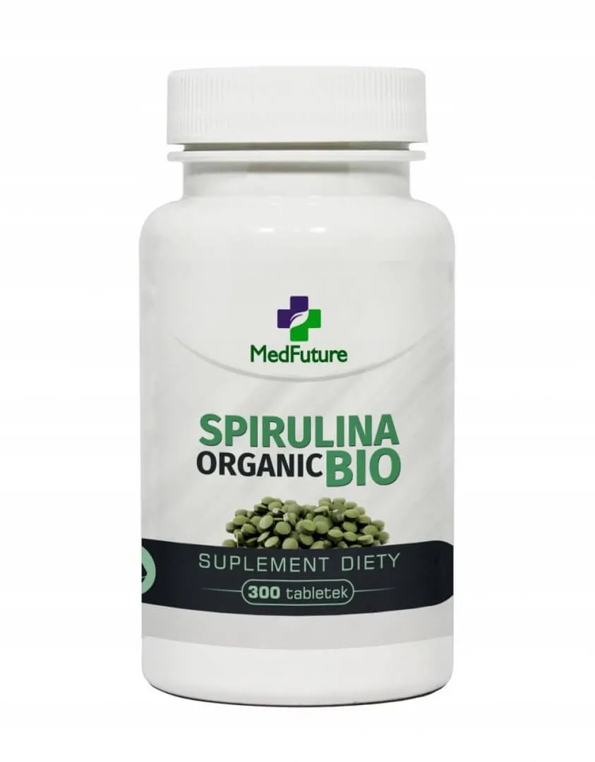 Spirulina Organic Bio, suplement diety, 300 tabletek