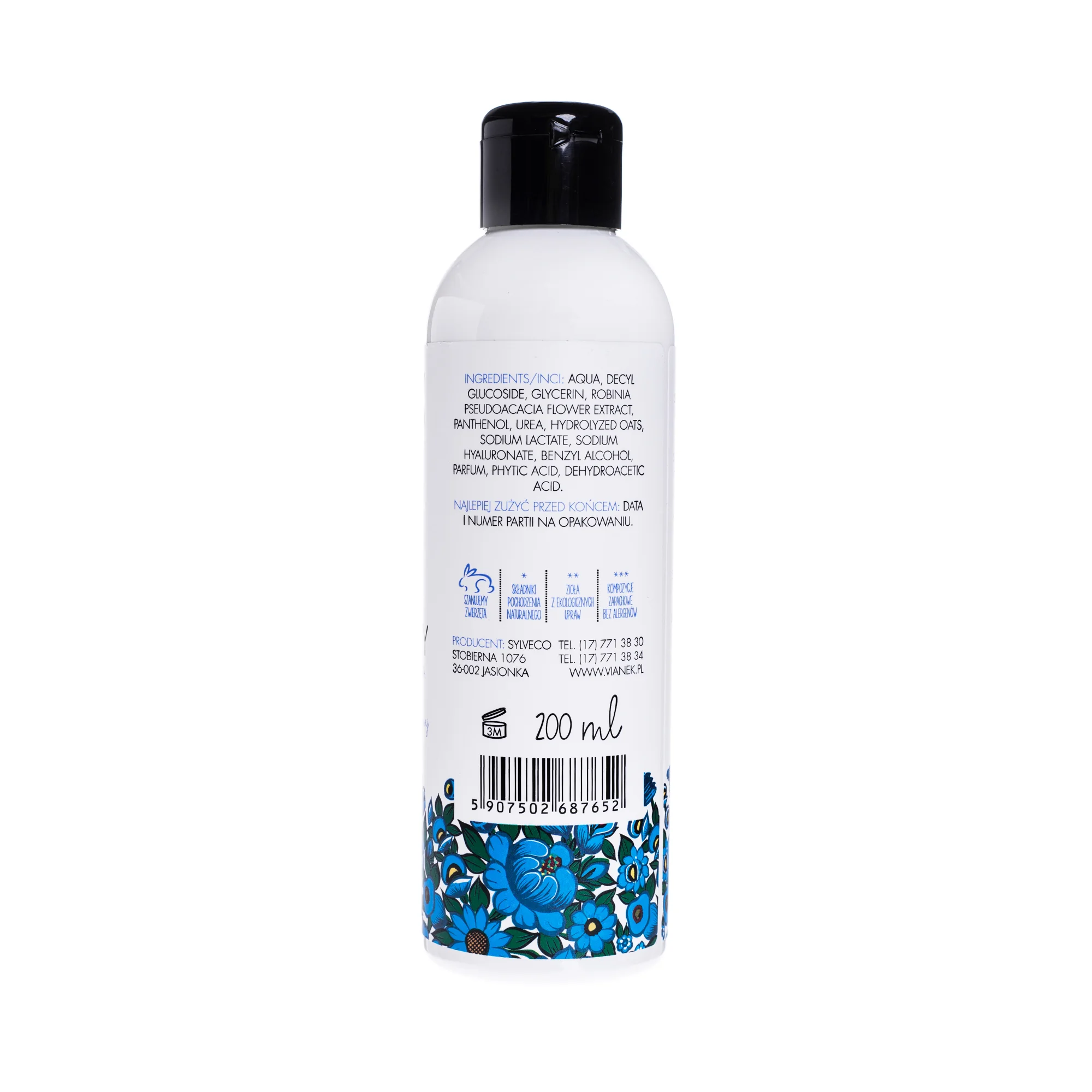 Vianek nawilżający płyn micelarny, 200 ml