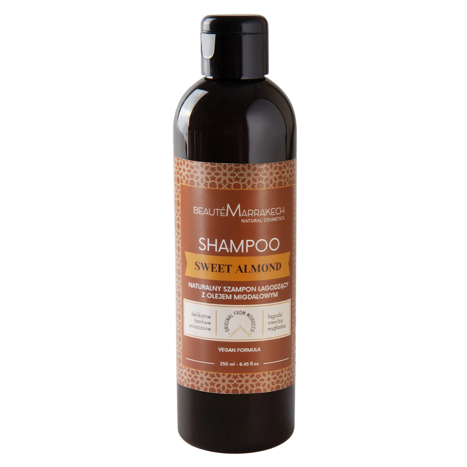Beaute Marrakech szampon do wrażliwej skóry głowy z olejem ze słodkich migdałów, 250 ml