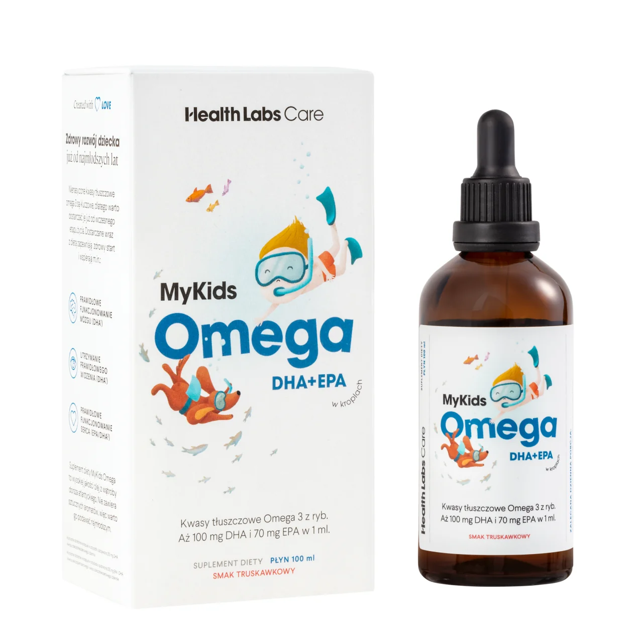 Health Labs Care MyKids Omega DHA + EPA krople, 100 ml