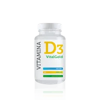 Vital Gold Vitamina D3 2000 IU, suplement diety, 120 kapsułek