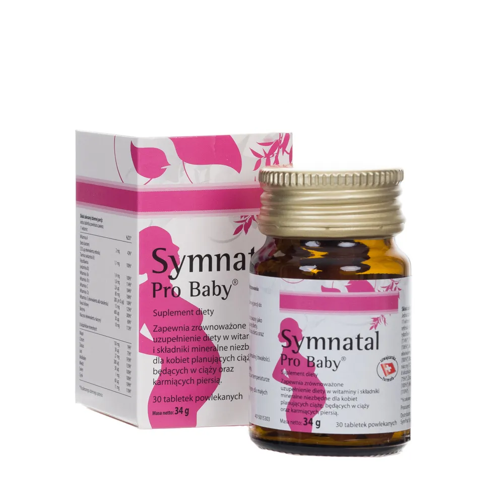 Symnatal Pro Baby suplement diety, 30 tabletek powlekanych