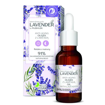Floslek Lavender Lawendowe Pola, anti-aging olejek z lawendą , 30 ml 