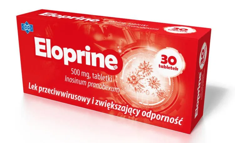 Eloprine, 500 mg, 30 tabletek