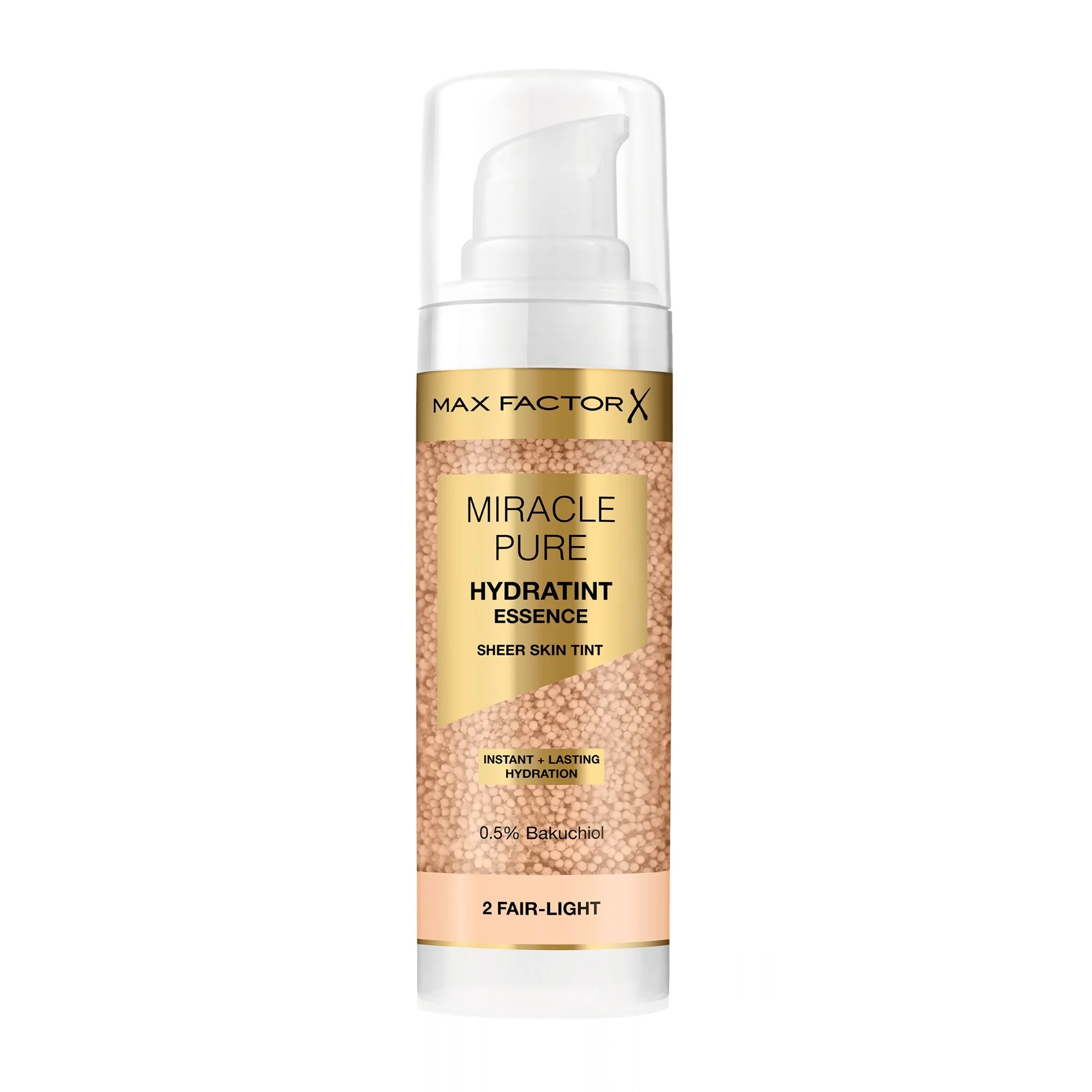 Max Factor Miracle Pure Hydratint Essence podkład do twarzy, 2 Fair-Light, 30 ml