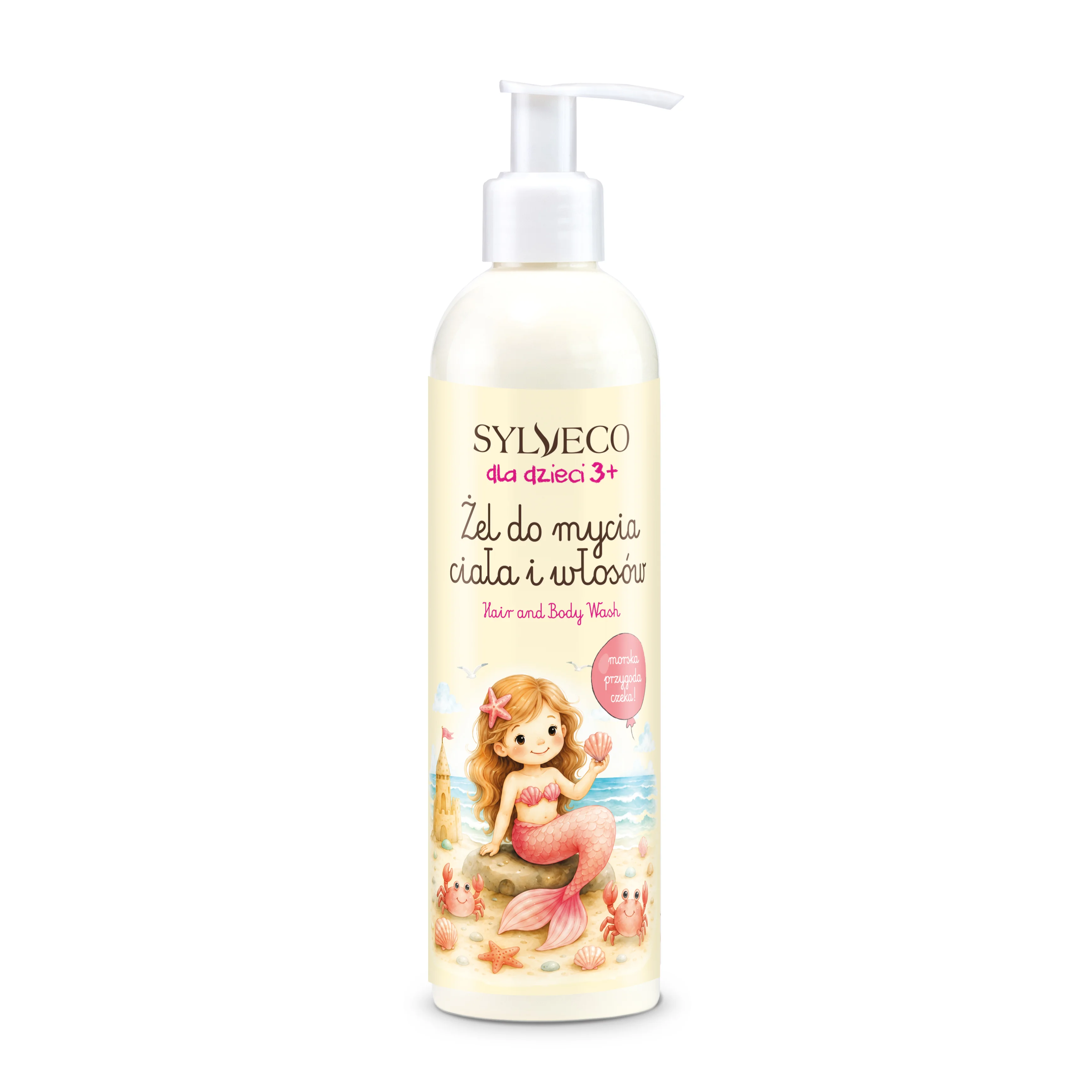 Sylveco dla dzieci 3+ owocowy żel do mycia ciała i włosów, 300 ml