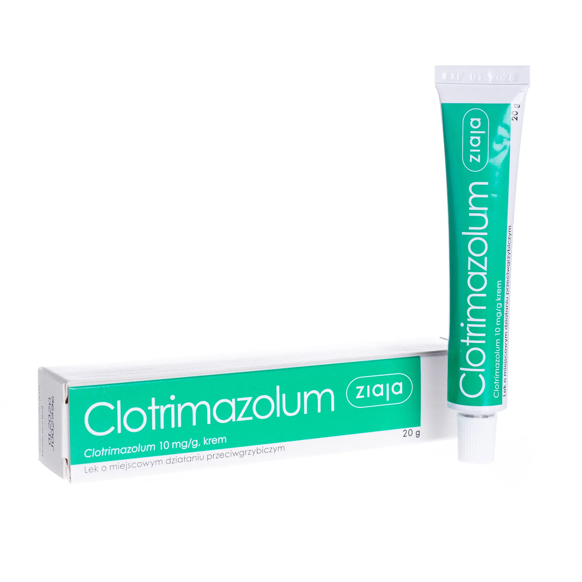 Ziaja Clotrimazolum 10 mg/g, krem 20 g 