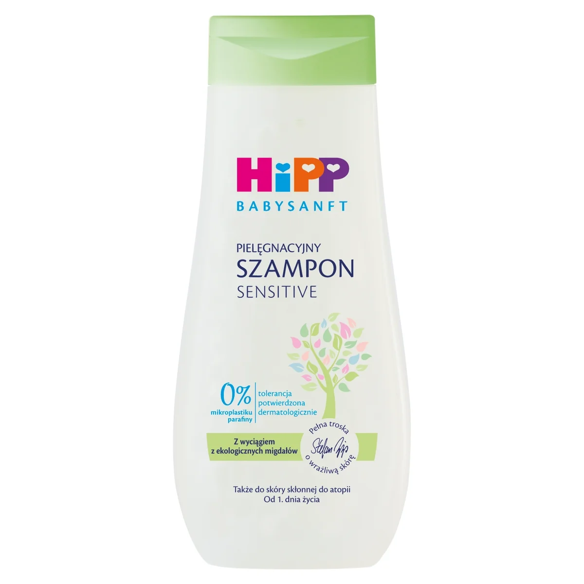 HiPP Babysanft szampon pielęgnacyjny, od 1. dnia życia, 200 ml