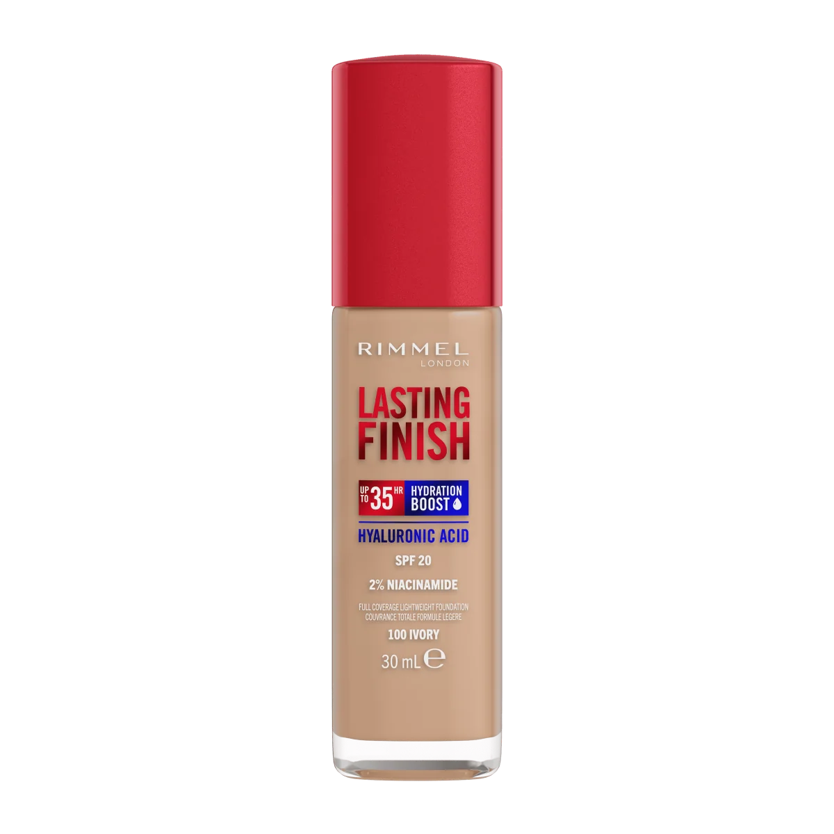 Rimmel Lasting Finish 35HR podkład do twarzy 100 Ivory, 30 ml