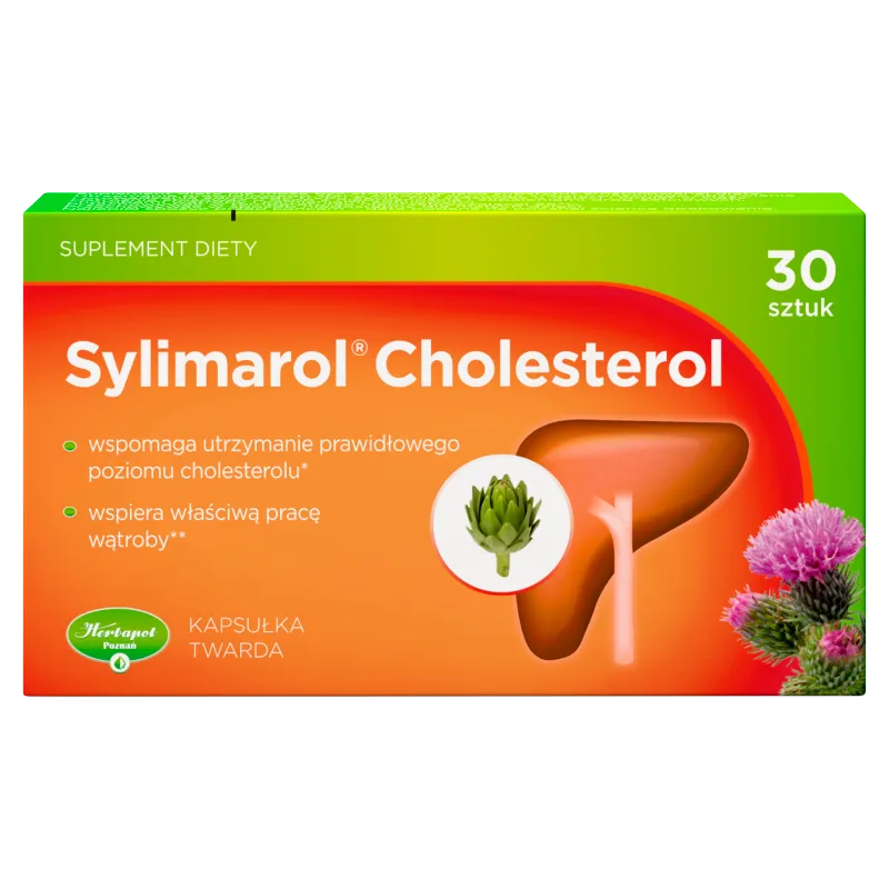 Sylimarol Cholesterol, suplement diety, 30 kapsułek