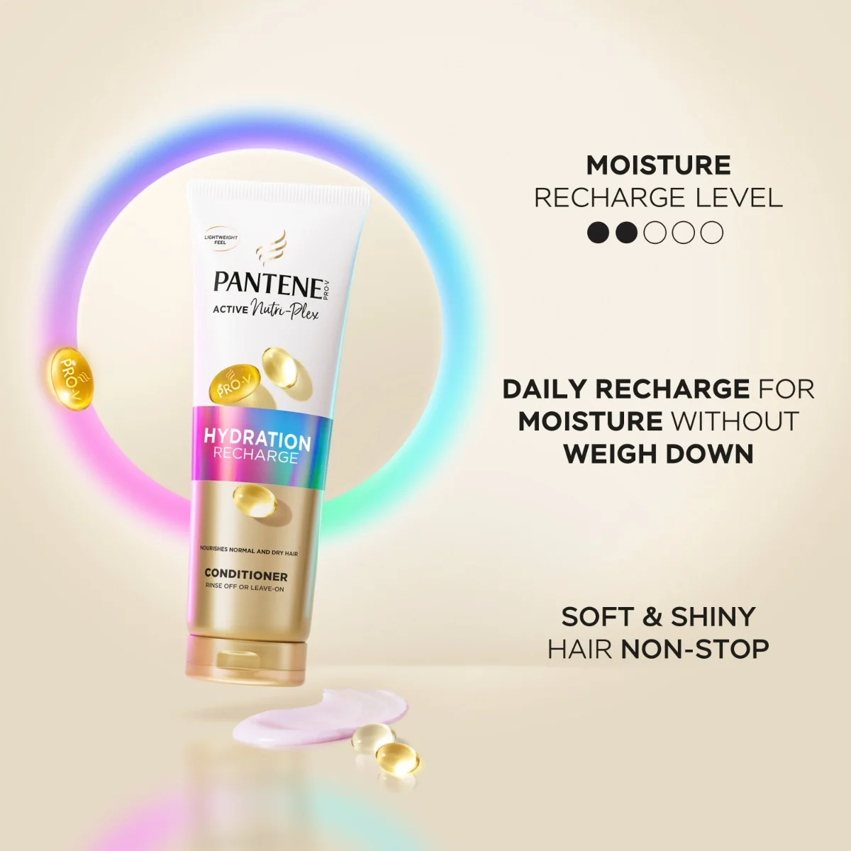 Pantene Hydration Recharge odżywka do włosów, 275 ml