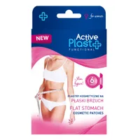 ActivePlast Functional, plastry na płaski brzuch, 6 sztuk