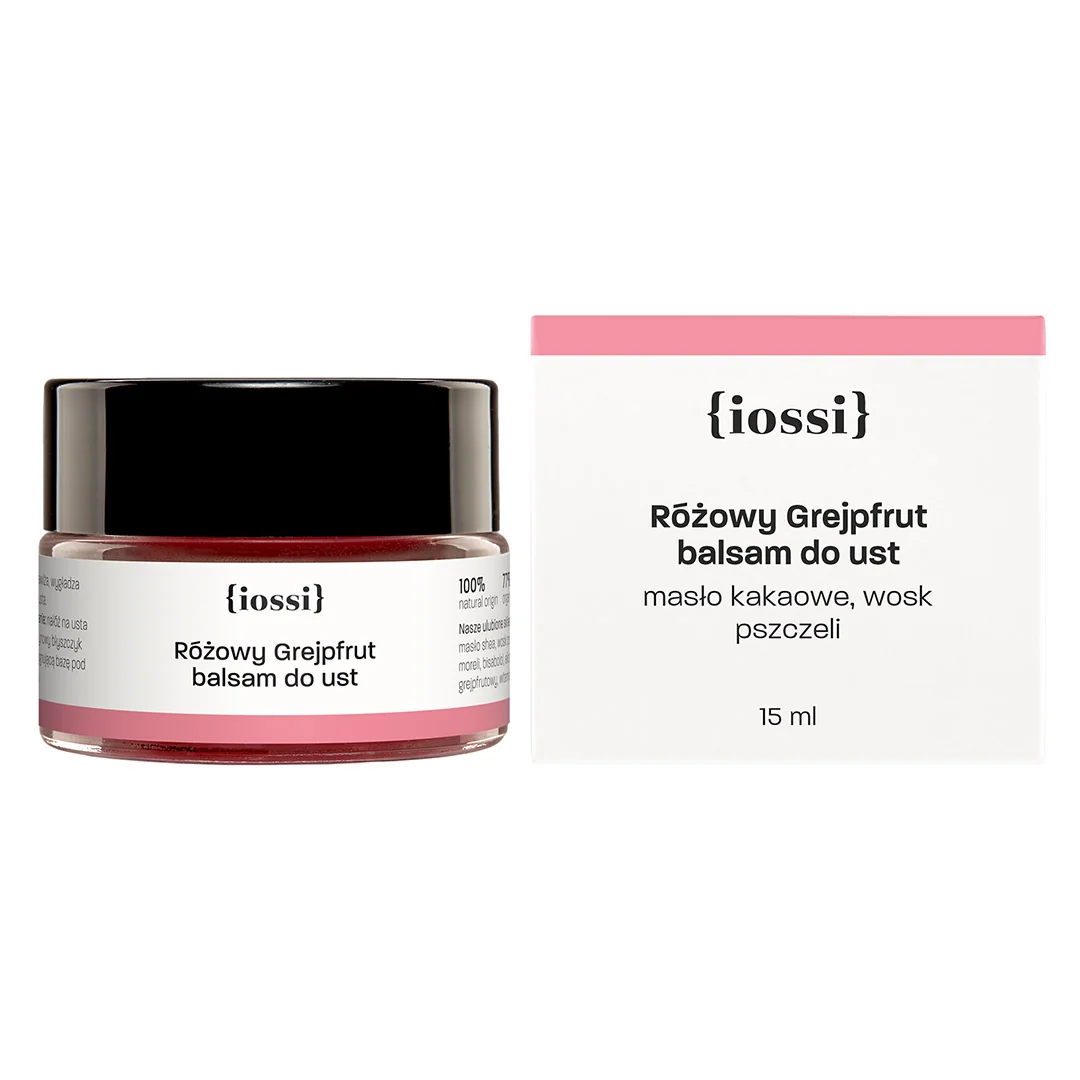 Iossi Różowy grejpfrut balsam do ust, 15 ml