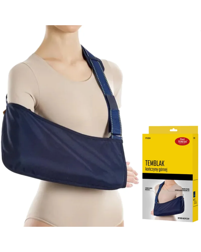 Pani Teresa temblak kończyny górnej z nadrukiem, rozmiar XS, (17-20 cm), 1 sztuka