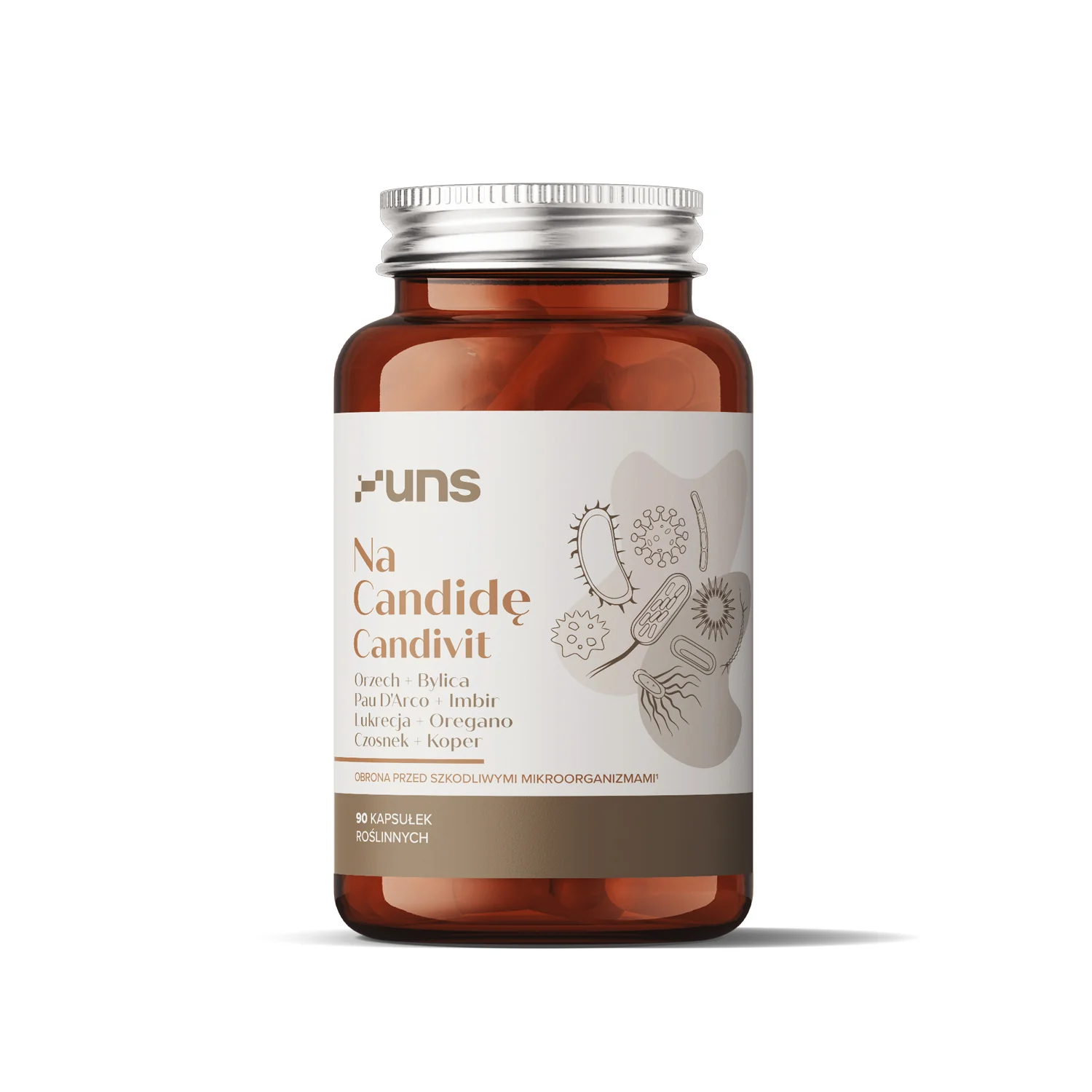 UNS Na Candidię Candvit 60 wege kapsułek