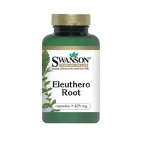 Swanson, Eleuthero Root, 425 mg, suplement diety, 120 kapsułek