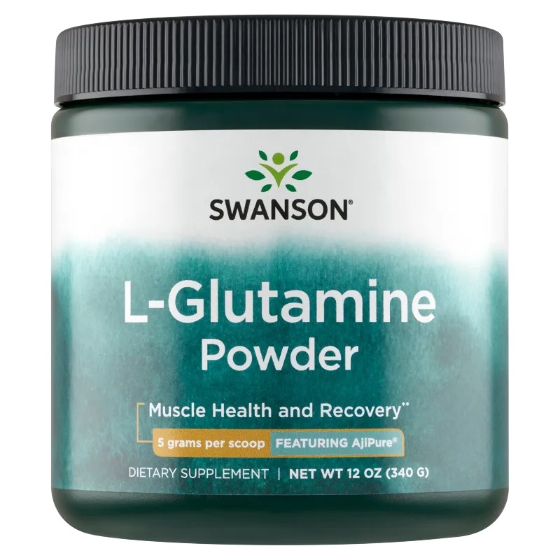 Swanson L-Glutamine Powder, suplement diety, 340 g