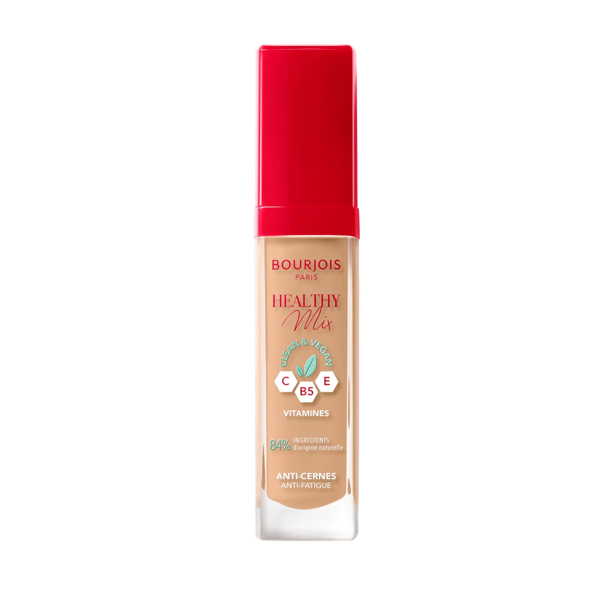 Bourjous Healthy Mix Concealer Korektor rozjaśniający 52 Medium, 10 ml