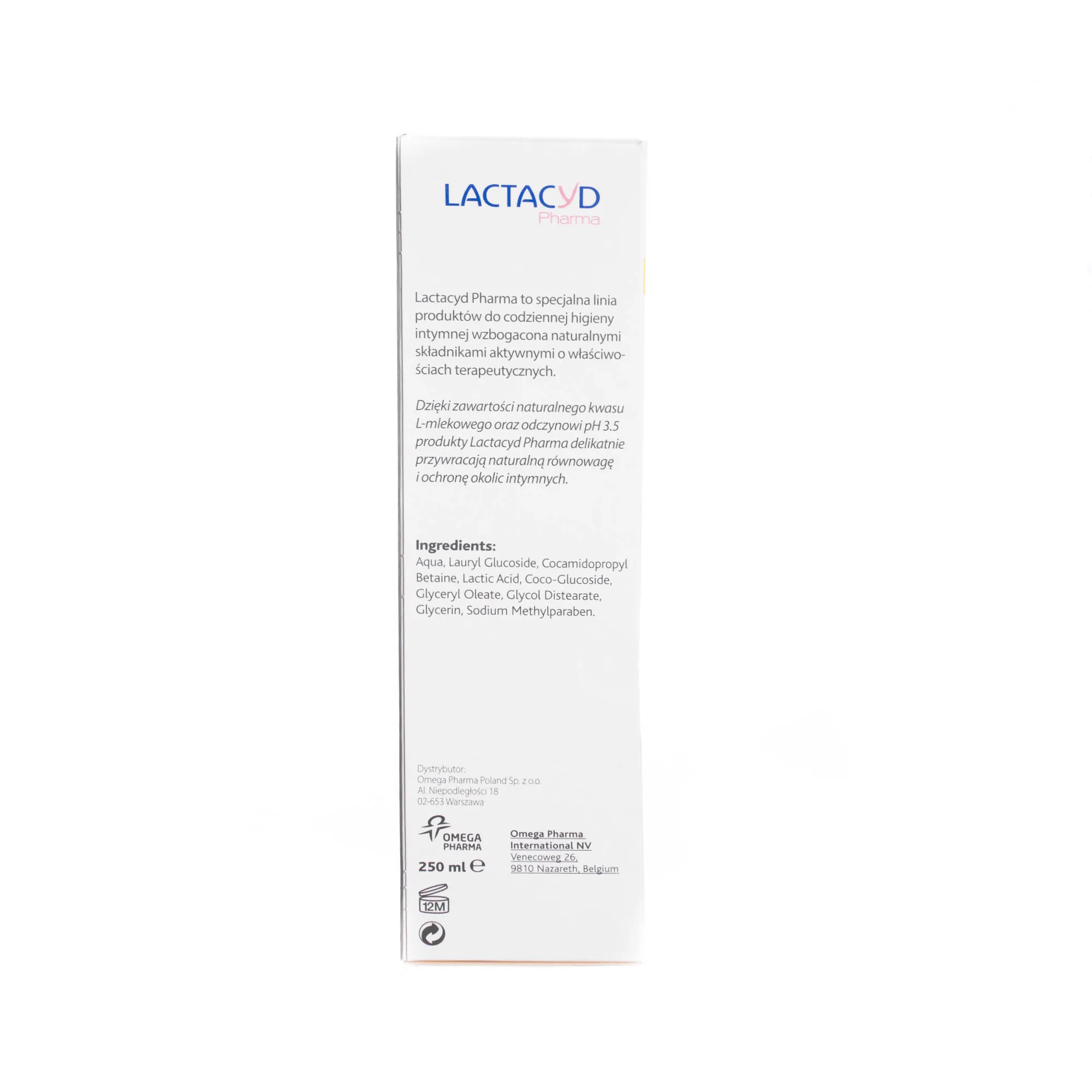 Lactacyd Pharma, płyn ginekologiczny ultra-delikatny, 250 ml 