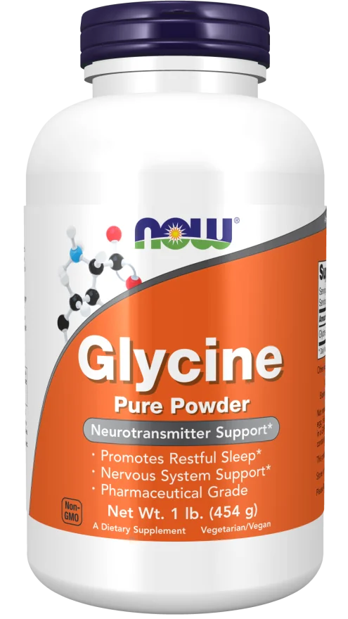 Now Foods Glicyna proszek, 454 g