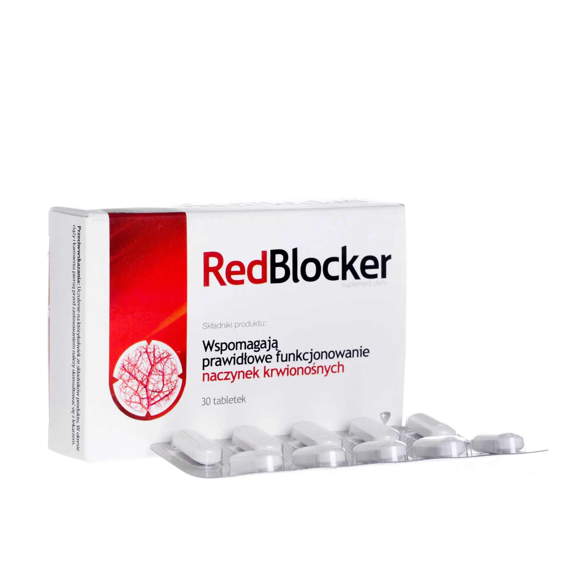 RedBlocker, suplement diety, 30 tabletek