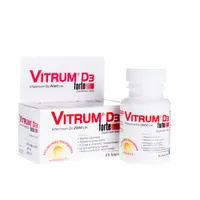 Vitrum D3 2000 j.m. Forte - suplement diety z wit. D naturalnego pochodzenia, 60 kaps.