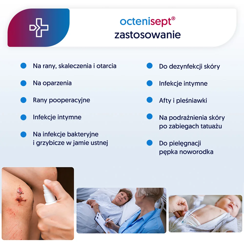 Octenisept (0,1g+2g)/100g, płyn, 250 ml