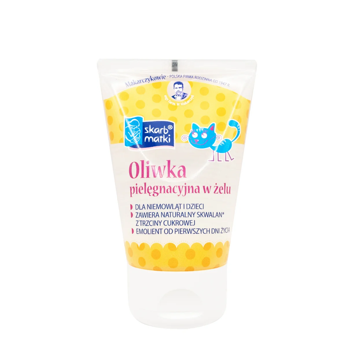 Skarb Matki oliwka w żelu z witaminą E dla dzieci, 125 ml