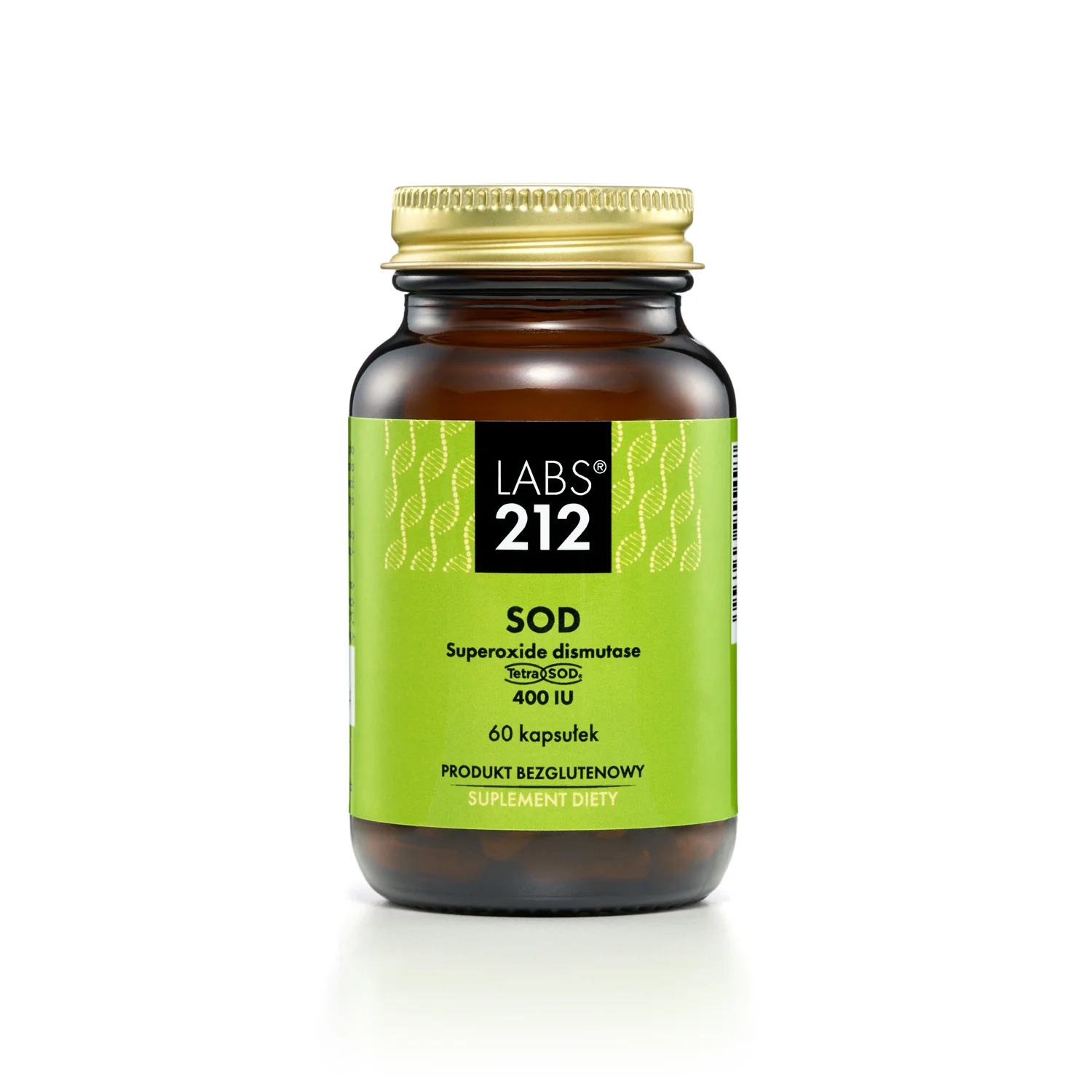 LABS212 SOD Superoxide dismutase 60 kapsułek