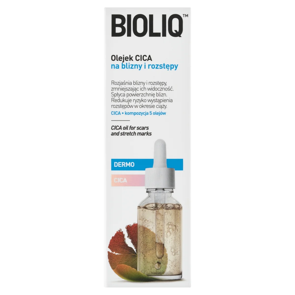 Bioliq Dermo Cica Olejek CICA na blizny i rozstępy, 30 ml