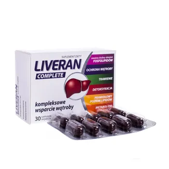 Liveran Complete, suplement diety, 30 kapsułek miękkich 