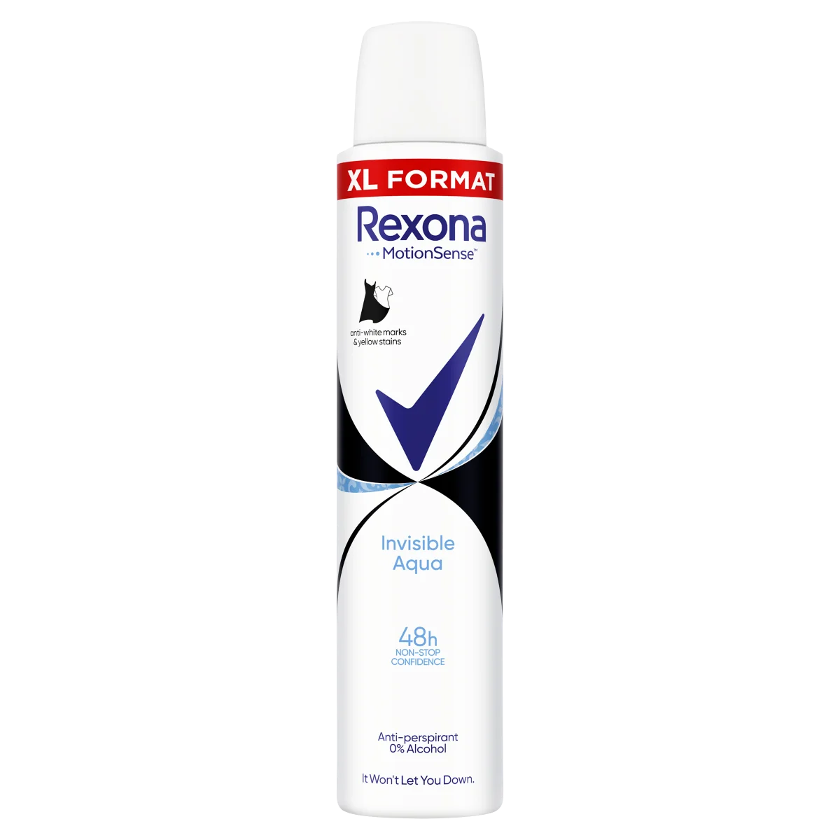 Rexona Motion Sense Invisible Aqua antyperspirant w aerozolu, 200 ml
