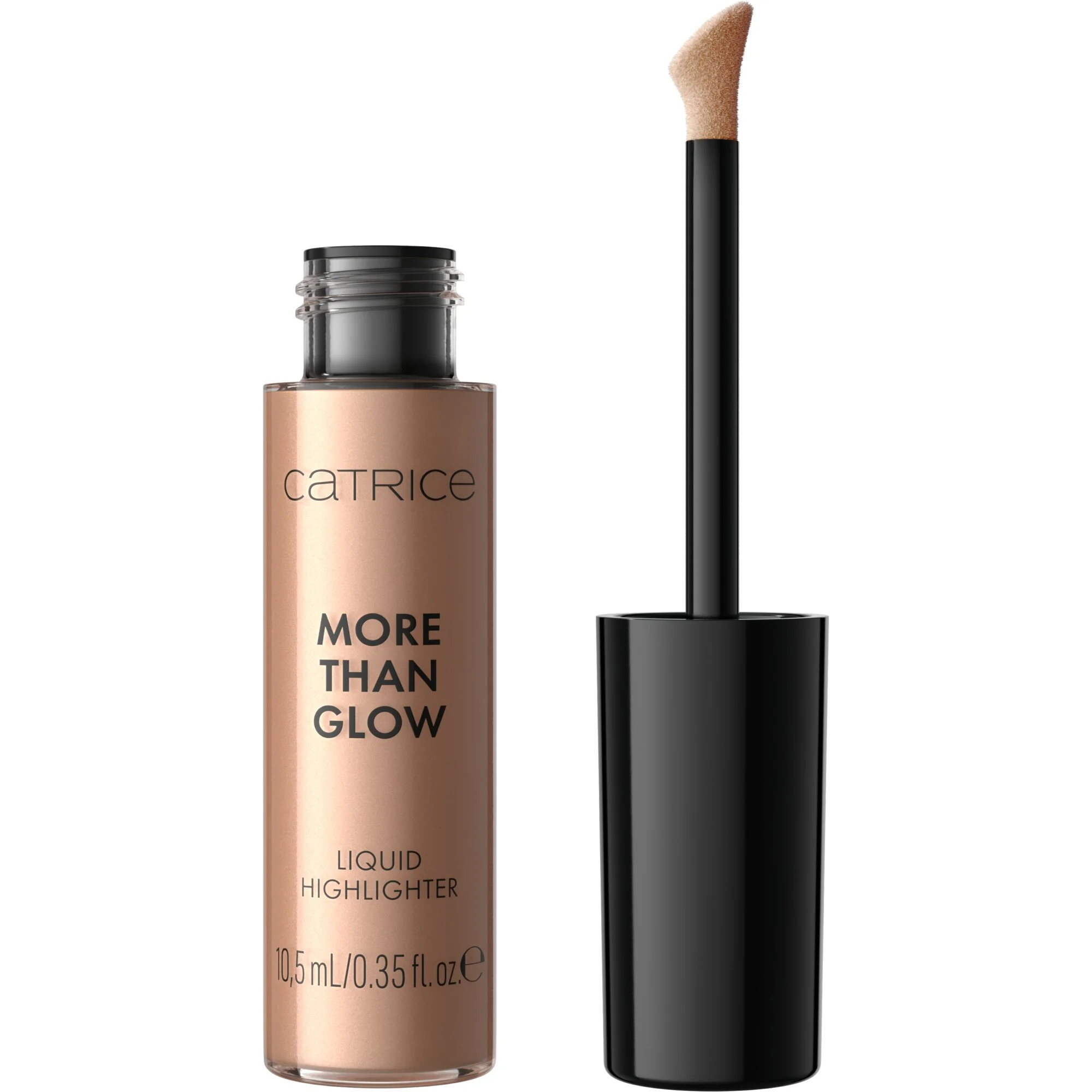 CATRICE More Than Glow rozświetlacz w płynie 030 Golden Silk, 10,5 ml