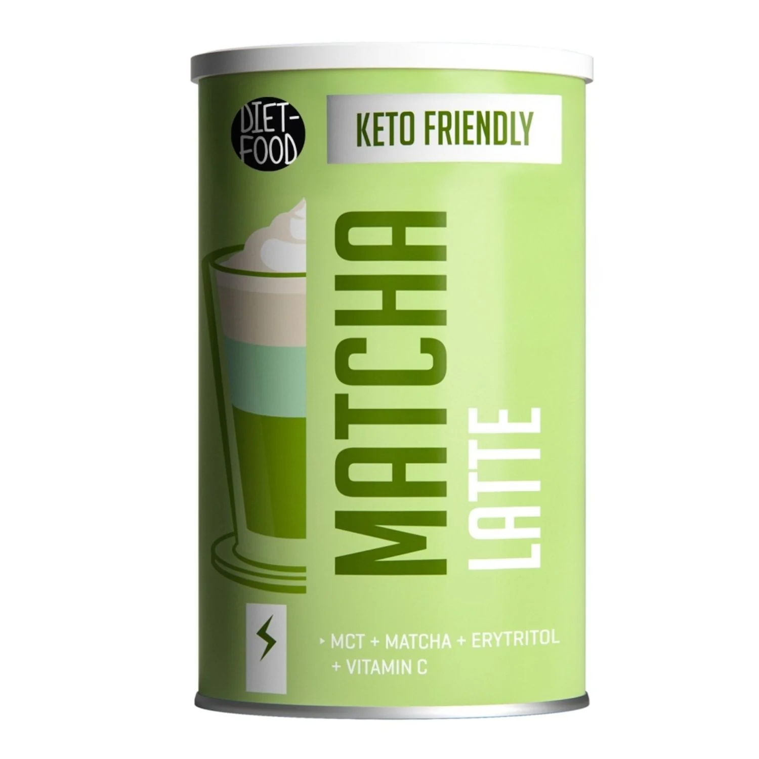 DIET-FOOD Matcha Latte keto friendly, 300 g